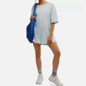 Free People Hot Shot Tee Romper